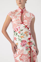 Vanessa Satin Dress