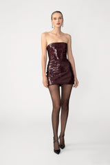 Cindy Sequined Mini Dress