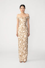Joanna Jacquard Gown