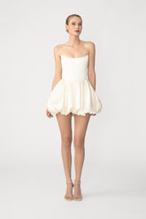 Lydia Satin Mini Dress