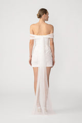 Freya Embroidered Mini Dress
