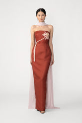 Cherrie Satin Gown