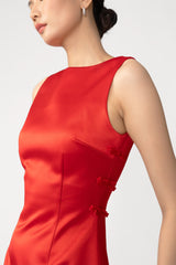 Terri Satin Mini Dress