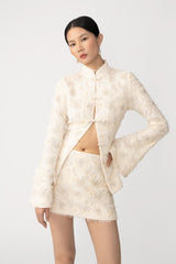 Aja Embroidered Top
