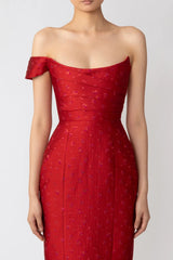 Jackson Jacquard Gown