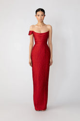 Jackson Jacquard Gown