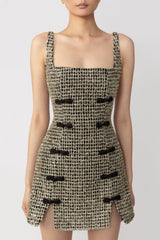 Aidan Tweed Mini Dress