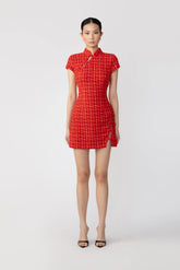 Iris Tweed Dress