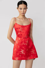 Joey Jacquard Mini Dress