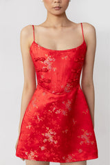 Joey Jacquard Mini Dress