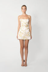Mari Jacquard Mini Dress