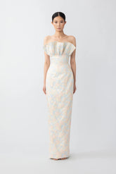Noah Jacquard Gown