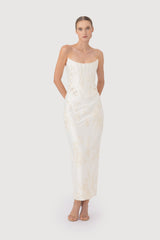 Sutton Embroidered Corset Top