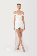 Vittoria Satin Mini Dress