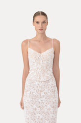 Roma Lace Corset Top