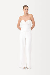 Lin Beaded Corset Top