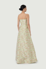Andrea Brocade Gown