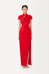 Isabella Embroidered Gown