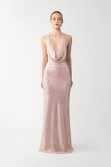Claudia Sequined Gown