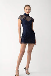 Serena Crystal Mini Dress