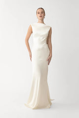 Cassandra Satin Gown