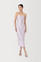 Judith Jacquard Midi Dress