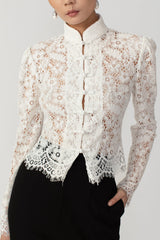 Roberta Lace Top