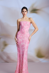 Courtney Strapless Maxi Dress
