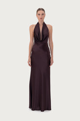 Pearl Satin Gown