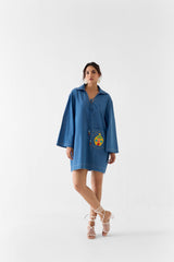 Indigo Short Dress