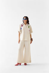 Paisley Shirt And Trousers Co-Ord