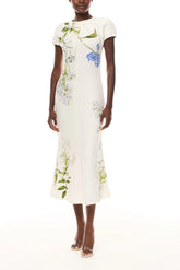 Floral midi dress