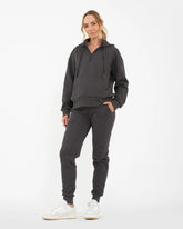 Taylor Over Tummy Joggers Slate