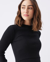 Lift Up Nursing Knit Black