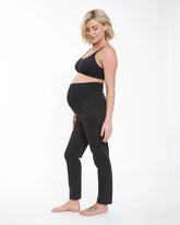 Hunter Over Bump Crop Jean Black