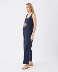 Bobby Rib Jumpsuit Navy