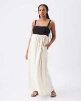 Olivia Dress Natural / Black