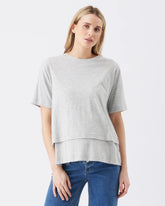 Claud Nursing Tee Grey Marle