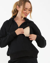 Nicky Nursing Hoodie Black