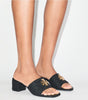 Eleanor Raffia Heeled Sandal