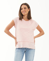 Jazmin Nursing Tee Soft Pink
