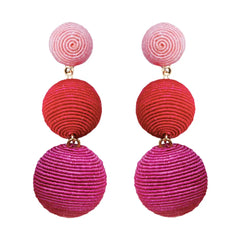 Ombre Holiday Drop Earrings