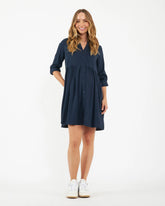 Demi Tencel Dress Navy