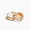 Icon Pavé Double Hoop Earring