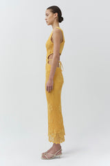 Lyla Crochet Midi Dress