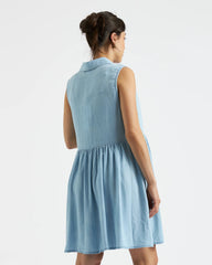 Bec Chambray Dress  Clean Fade