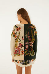 Mixed Nature Knit Cardigan