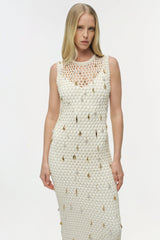 Coralia Knit Charmed Midi Dress