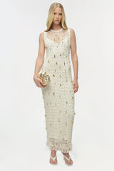 Coralia Knit Charmed Midi Dress