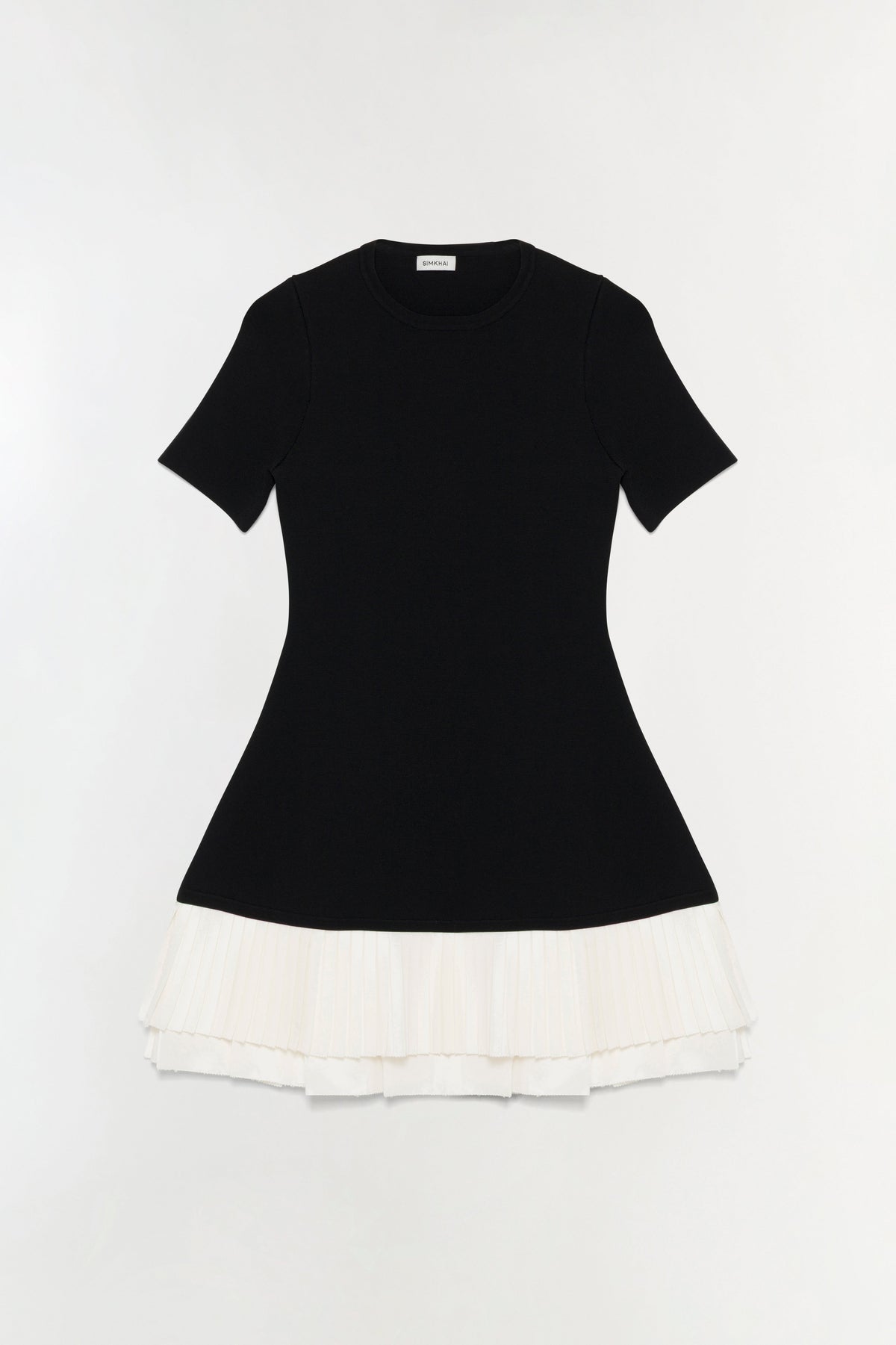 Lorin Taffeta Knit Midi Dress